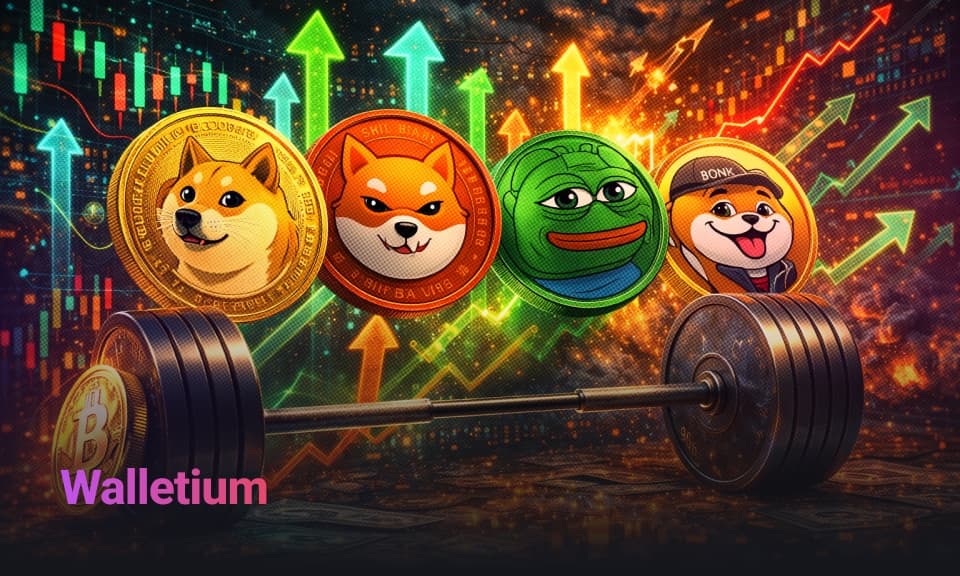 Memecoins Surge as Barbell Strategy Gains Traction