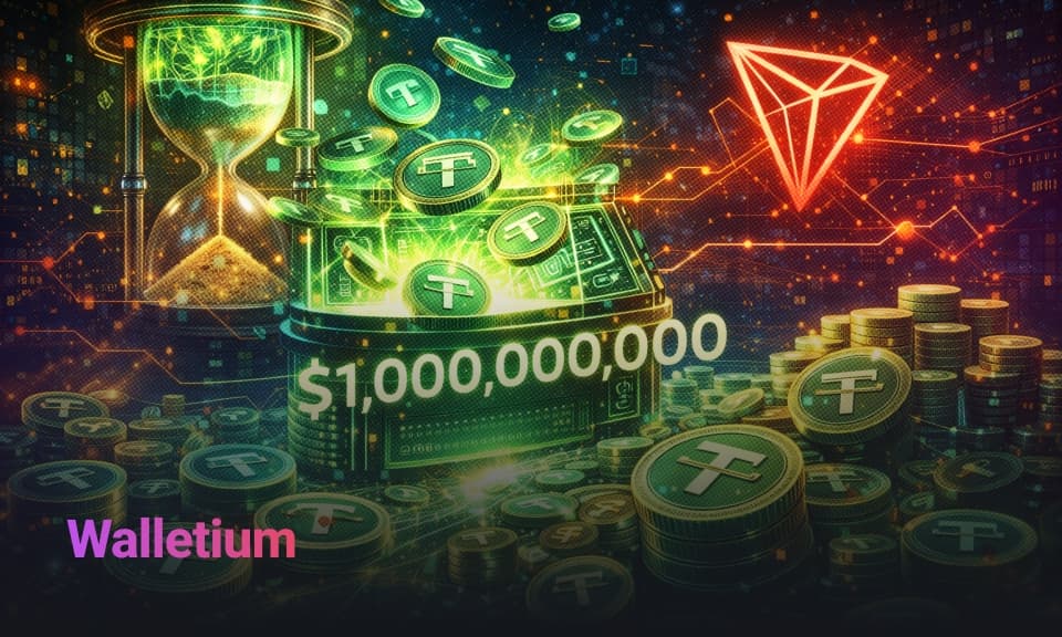 Tether Mints $1B USDT on Tron After a Month-Long Pause