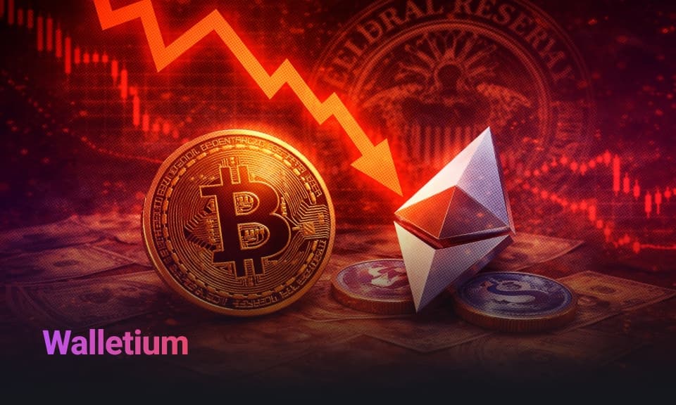 Bitcoin and Ethereum Slide as Inflation Spooks Markets Ahead of Fed Decision