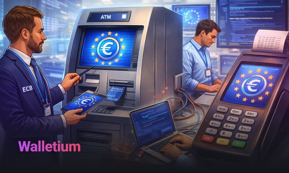 ECB seeks experts to help integrate digital euro into ATMs, card payment terminals