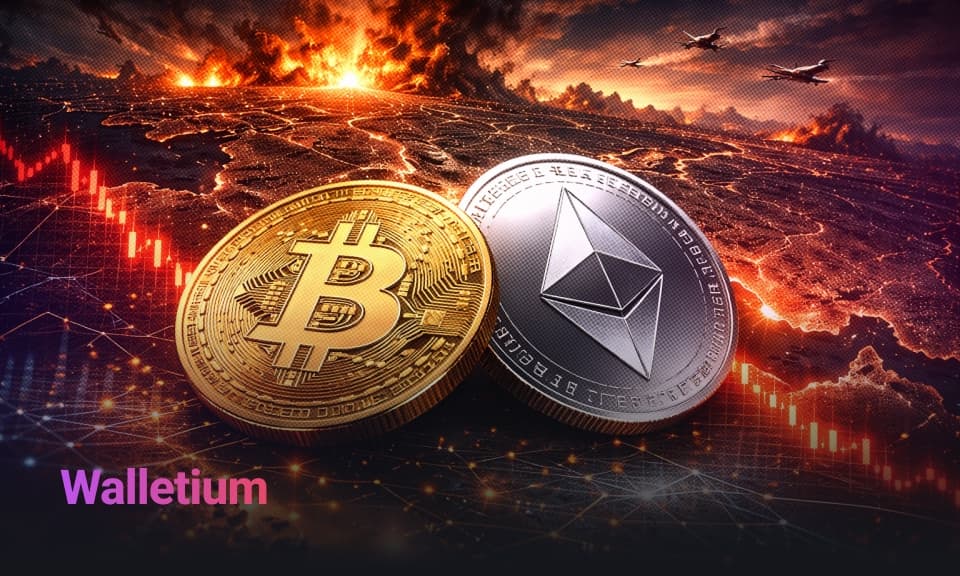 Bitcoin and Ethereum Prices Struggle Amid Tensions