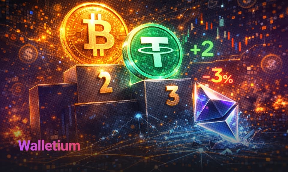 Ethereum's 57% Chance of Losing Second Place