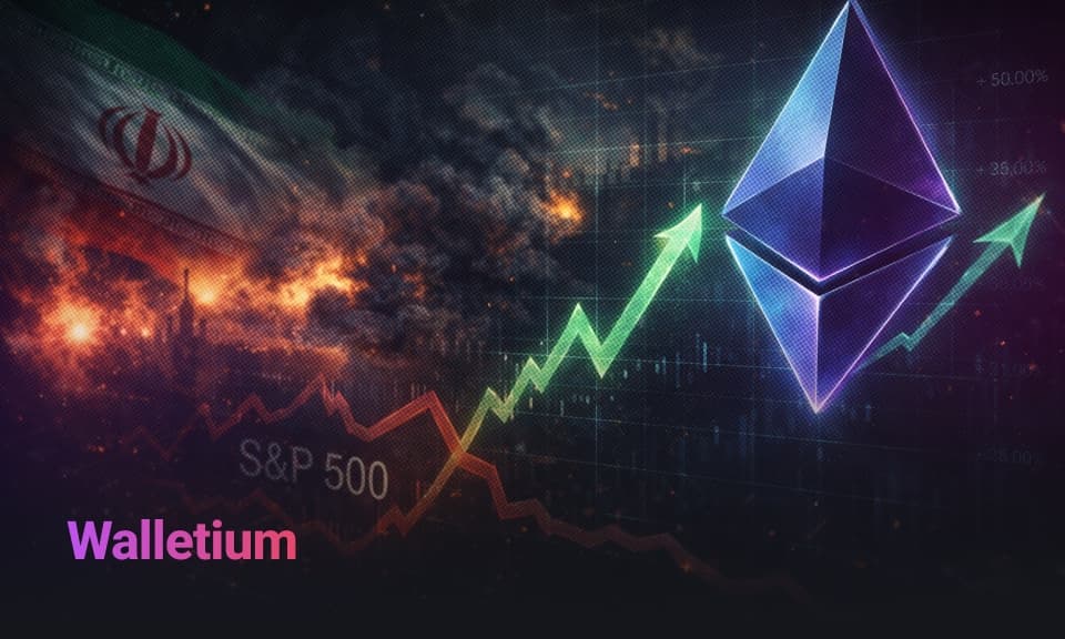 Ethereum Surges Over S&P 500 Amid Iran Tensions