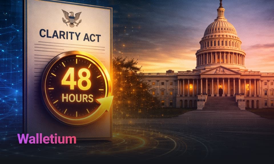 Clarity Act Progress Expected in 48 Hours, Says Coinbase