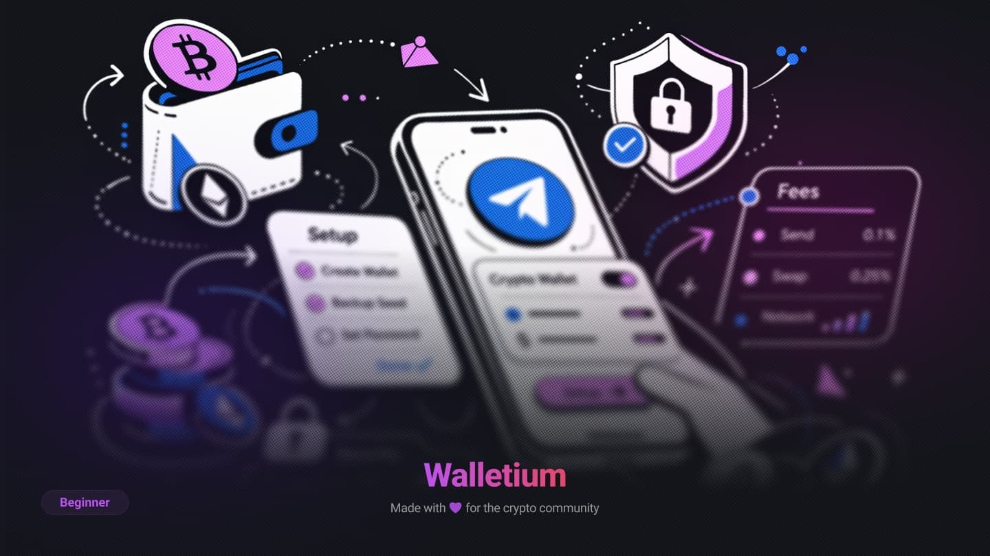 Telegram Crypto Wallet Explained (2026): Setup, Fees & Security
