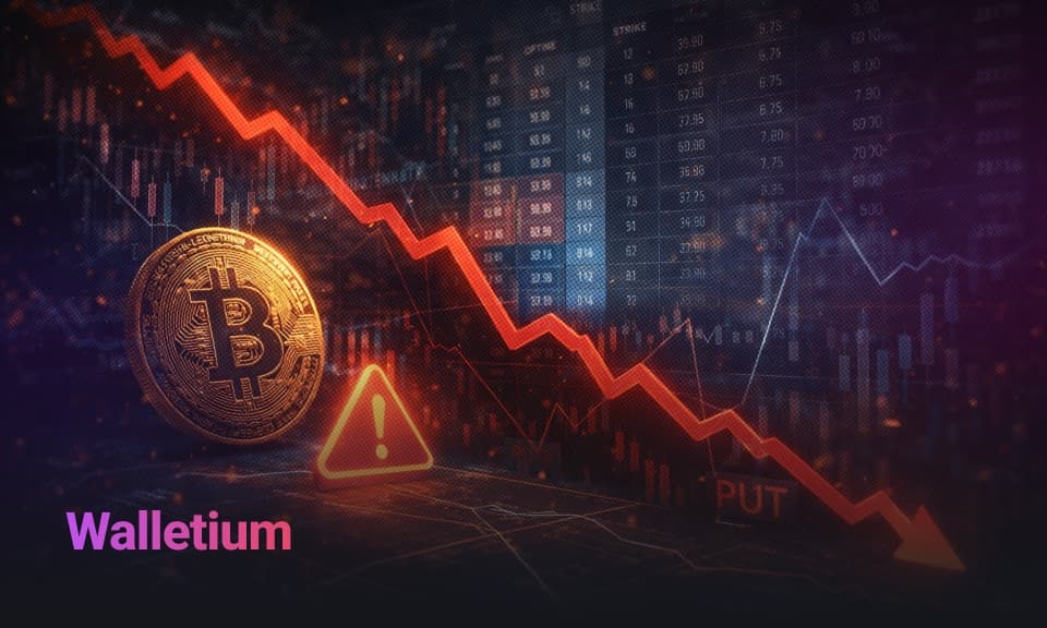 Bitcoin Slumps as Options Market Signals Caution