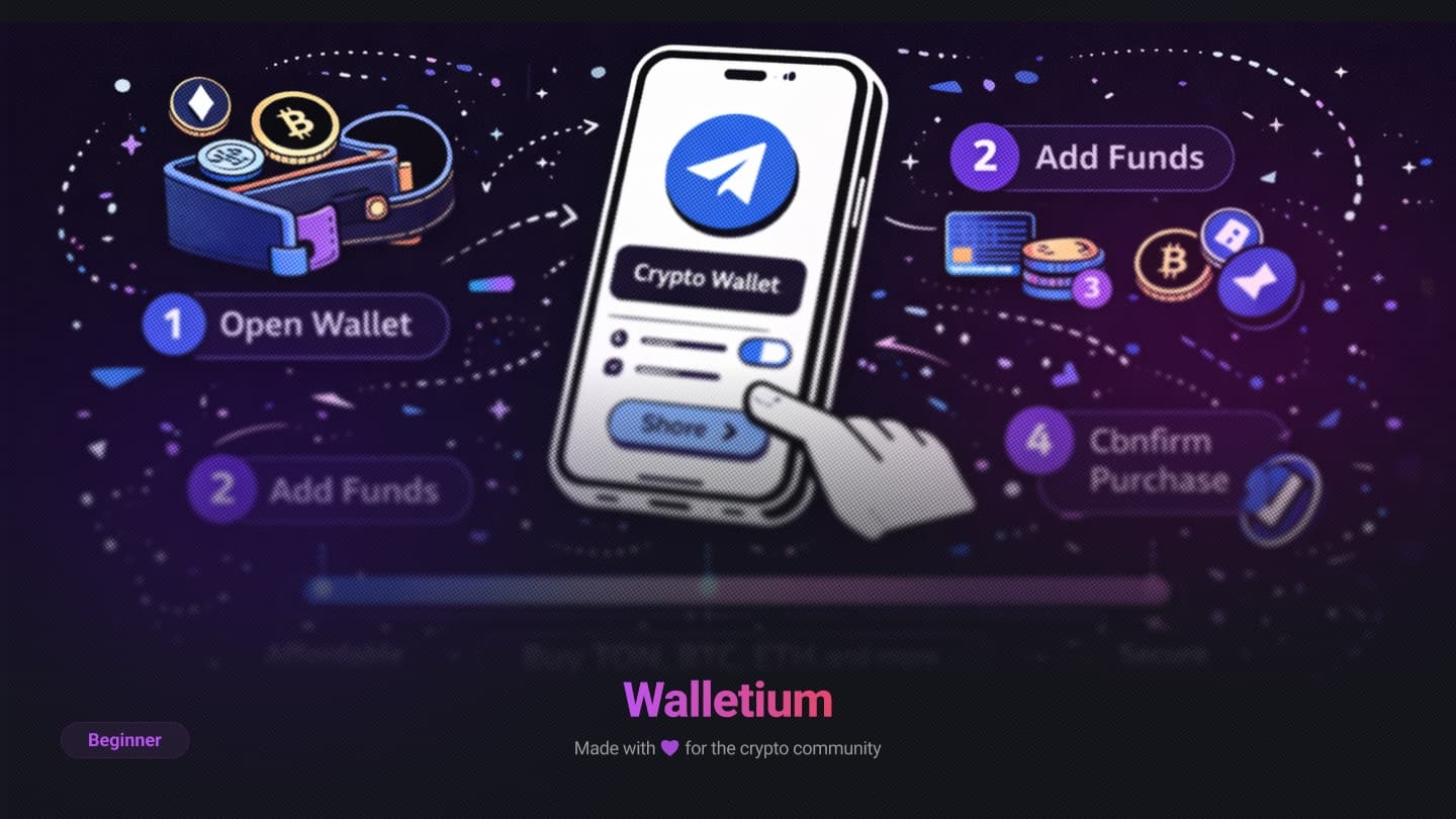 How to Buy Crypto on Telegram in 2026 (Any Coin, Any Method)