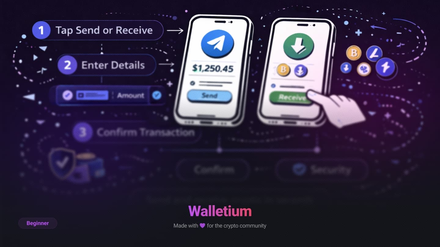How to Send and Receive Crypto in Telegram (2026 Step-by-Step Guide)