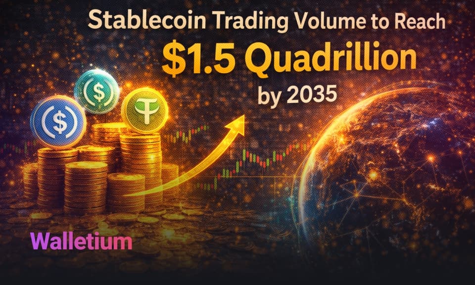 Stablecoin Trading Volume to Reach $1.5 Quadrillion by 2035