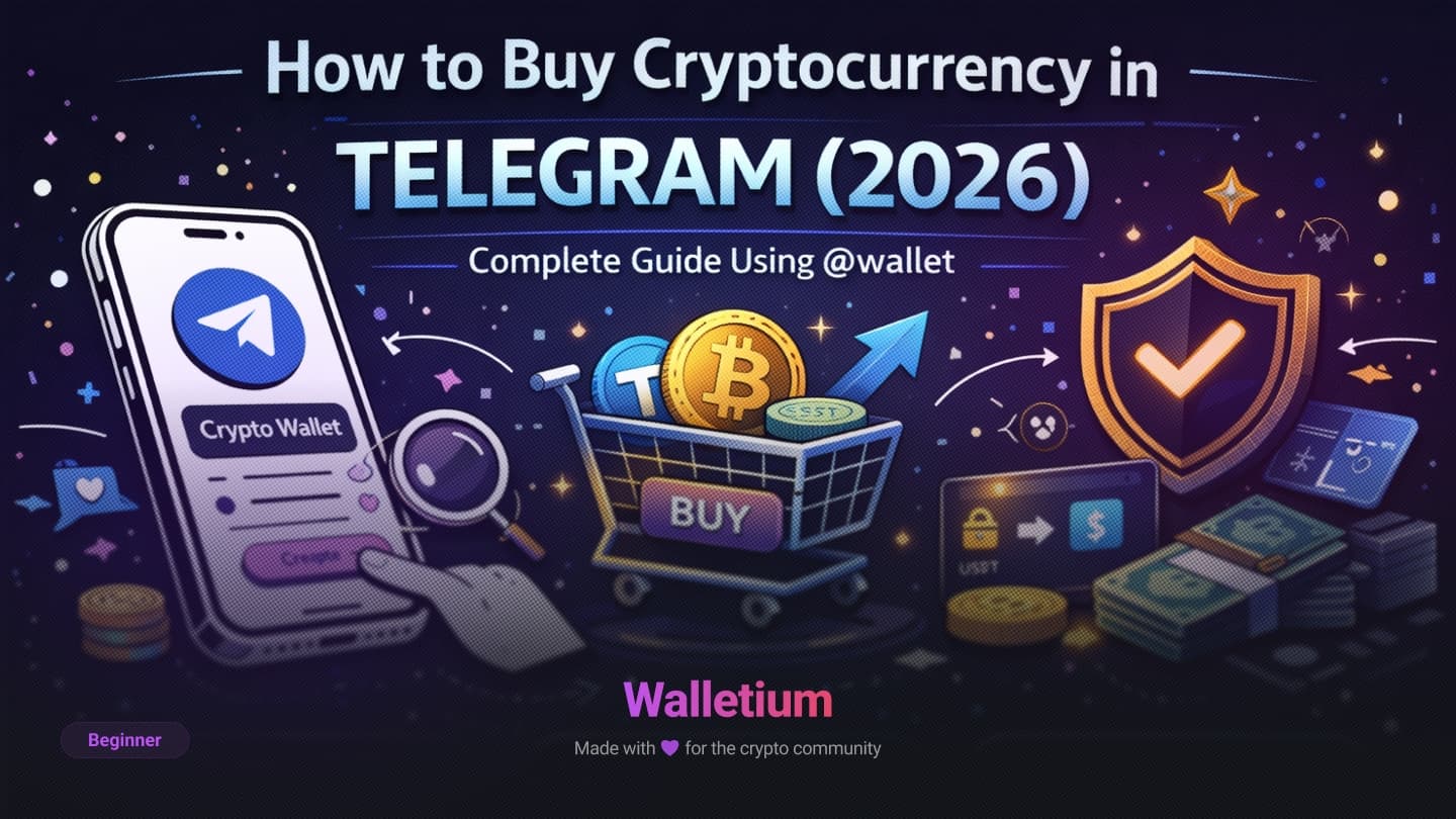 How to Buy Cryptocurrency in Telegram (2026) - Guide to @wallet